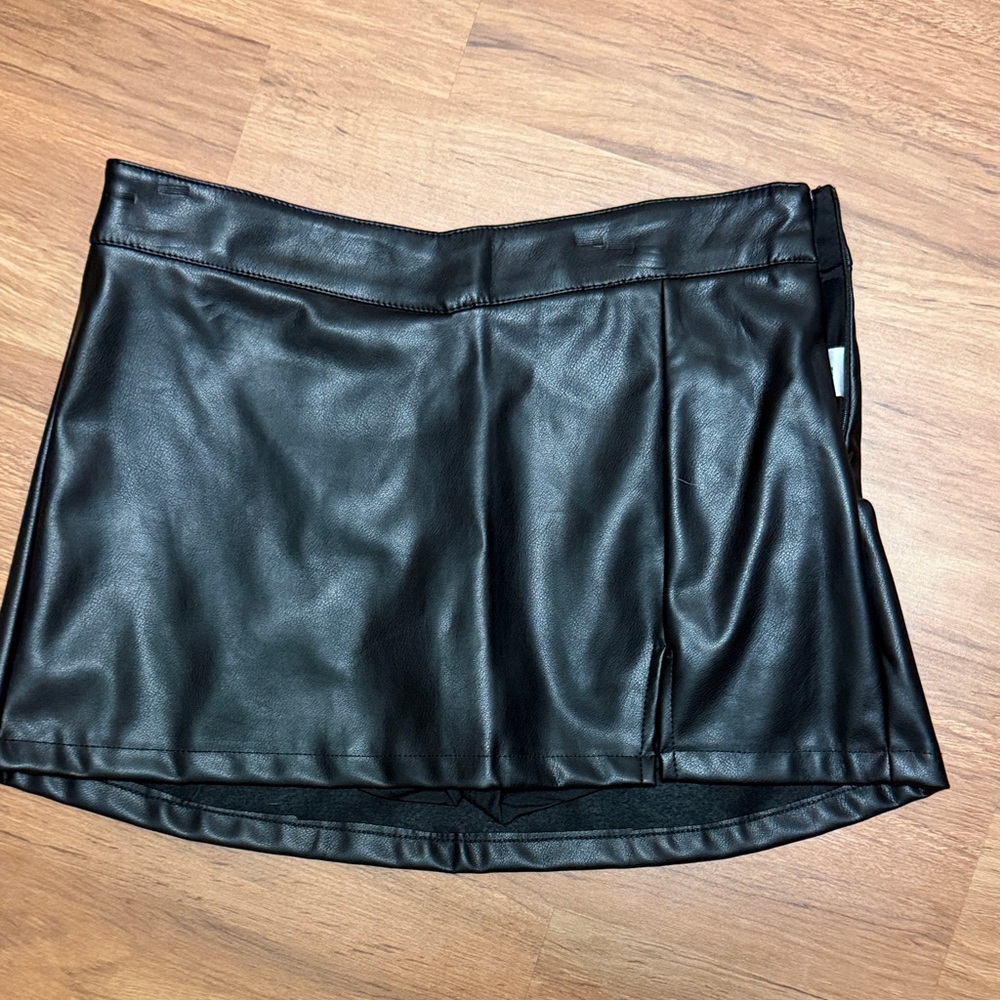 Garage Black Mini Skirt